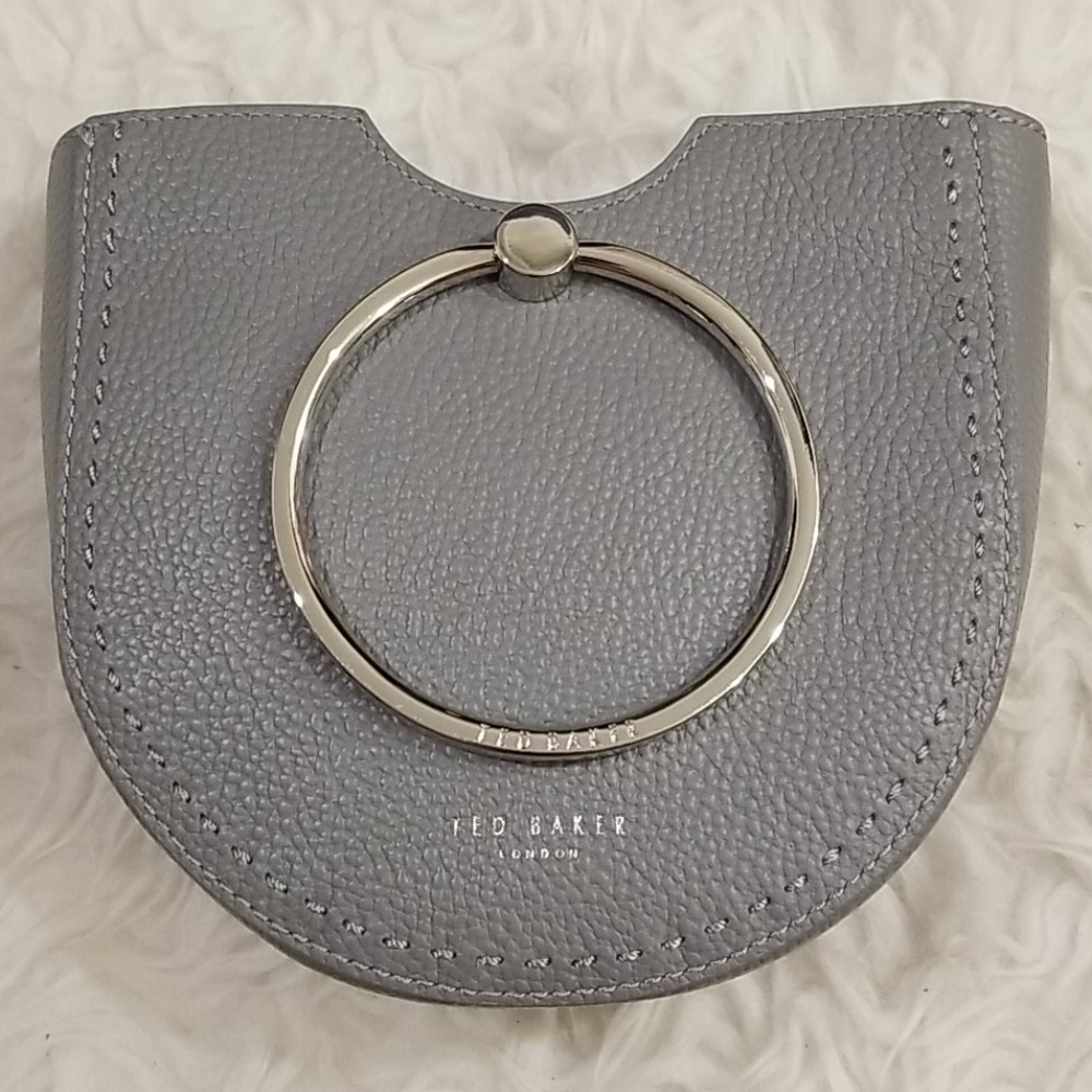 💕TED BAKER LONDON💕 Fiorel Circular Handle Shoulder Bag 100% Leather NWOT